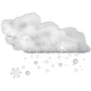 Moderate or heavy snow showers