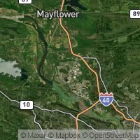 Map of Maumelle